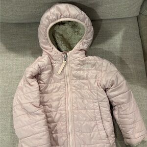 The North Face Light Pink Quilted Jacket